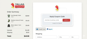 how to apply coupon code at checkout UAE online store