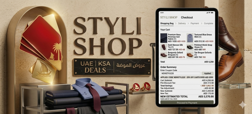 how much you save using Styli discount code