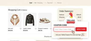 How to apply Namshi coupon code at checkout step by step