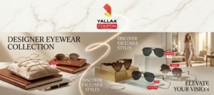 Luxury designer sunglasses collection at Magrabi store
