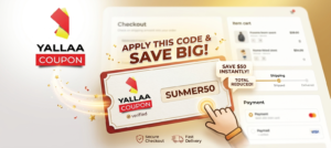 Applying Magrabi coupon code during online checkout process