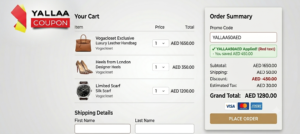 How to apply a Vogacloset coupon code during checkout for extra savings