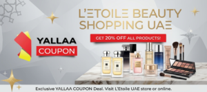 Customer shopping beauty products using Letoile discount code UAE