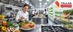 Chef preparing healthy meals for UAE meal delivery service