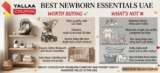 Newborn Essentials UAE: What’s Worth Buying & What’s No
